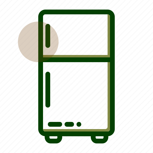 Refrigerator, household appliance, cold, fridge, icebox, food, kitchen icon - Download on Iconfinder