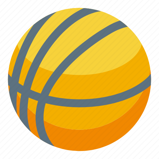 Home, training, basketball, ball, isometric icon - Download on Iconfinder