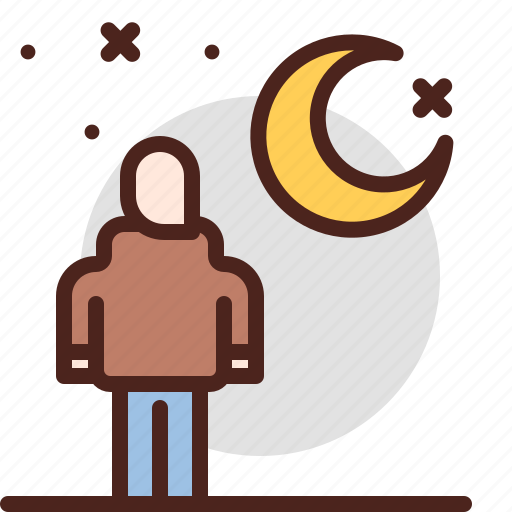 Begar, night, poor icon - Download on Iconfinder