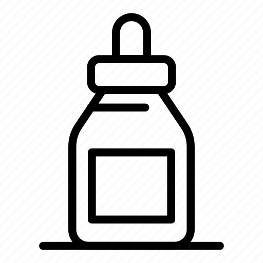 Allergy, bottle, drops, element, healthcare, logo, nose icon - Download on Iconfinder