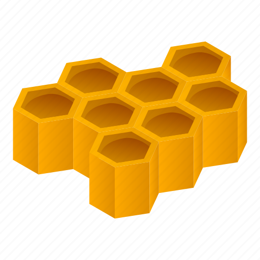 Abstract, car, flower, honeycomb, isometric icon - Download on Iconfinder