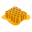 abstract, food, frame, honey, honeycomb, isometric 