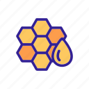 bee, beehive, beekeeper, contour, food, honey, honeycomb