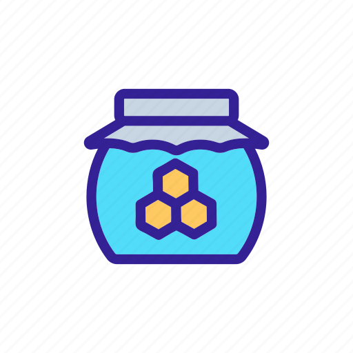 Bee, food, honey, honeycomb, sweet icon - Download on Iconfinder