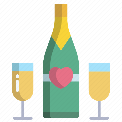 Champagne icon - Download on Iconfinder on Iconfinder