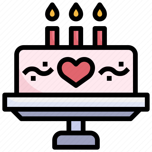 Cake, love, food, restaurant, valentines, day icon - Download on Iconfinder