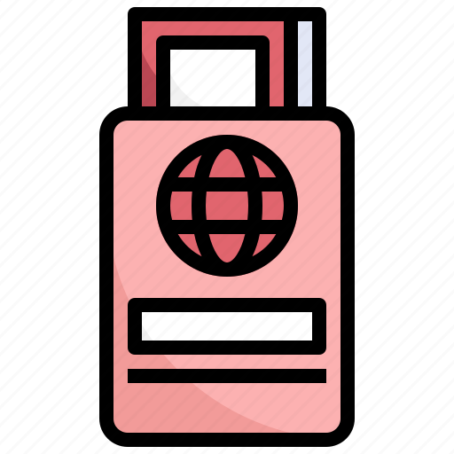 Passport, identification, international, pass icon - Download on Iconfinder