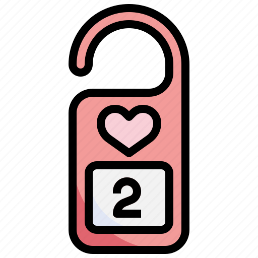 Signaling, love, romance, vacation, room icon - Download on Iconfinder