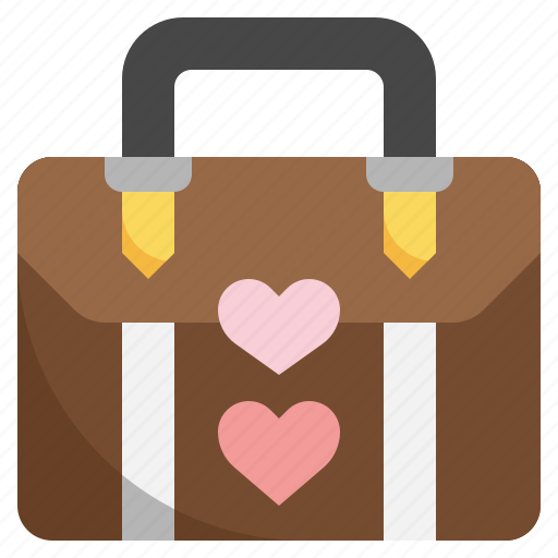 Brifcase, travel, love, holiday, portfolio icon - Download on Iconfinder