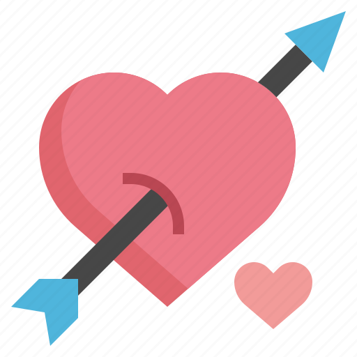 Cupid, arrow, fall, in, love, heart icon - Download on Iconfinder
