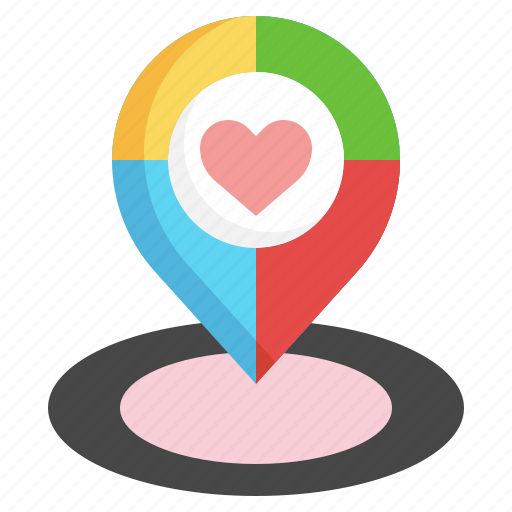 Map, wedding, love, meeting, place, location icon - Download on Iconfinder