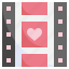 reel, romantic, film, movie, love, valentines 
