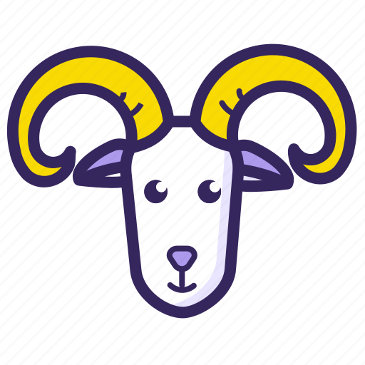 Animal, aries, astrology, goat, horoscope, sign, zodiac icon - Download on Iconfinder