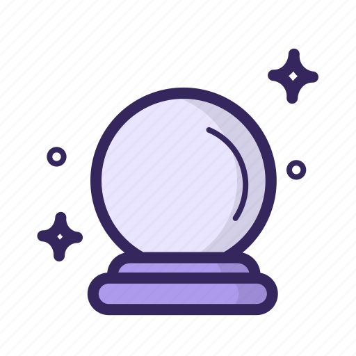 Appear, ball, fortune, glass, magic, marble, teller icon - Download on Iconfinder