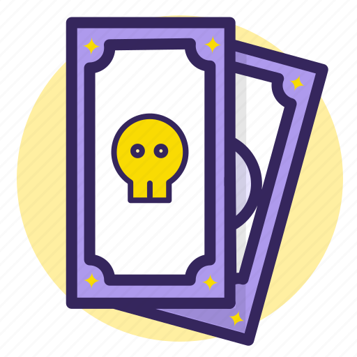 Card, dead, death, gipse, skull, tarot, worst icon - Download on Iconfinder