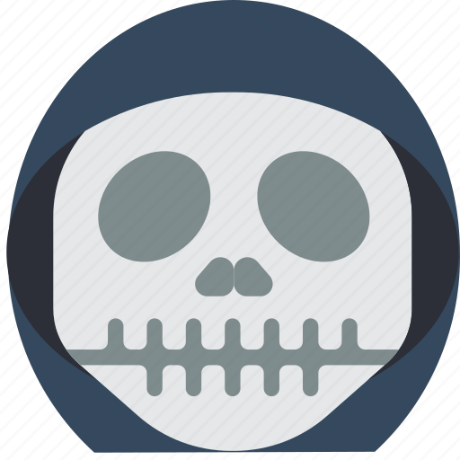 Creepy, emojis, grim, halloween, horror, reaper, spooky icon - Download ...