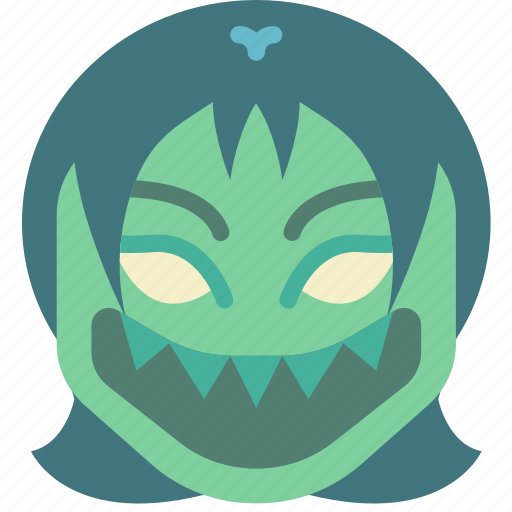 Creepy, demon, emojis, halloween, horror, scary, spooky icon - Download on Iconfinder