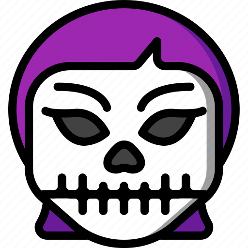 Creepy, emojis, halloween, horror, scary, skull, spooky icon - Download on Iconfinder