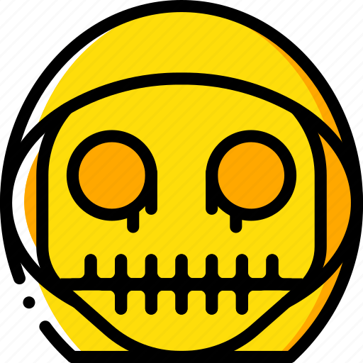 Boy, creepy, emojis, halloween, scary, skull, spooky icon - Download on Iconfinder
