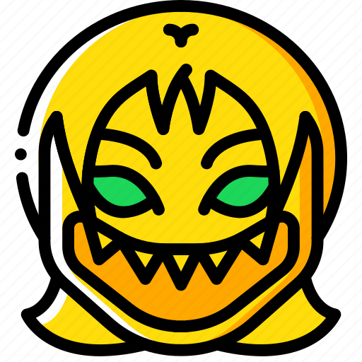 Creepy, demon, emojis, girl, halloween, scary, spooky icon - Download on Iconfinder