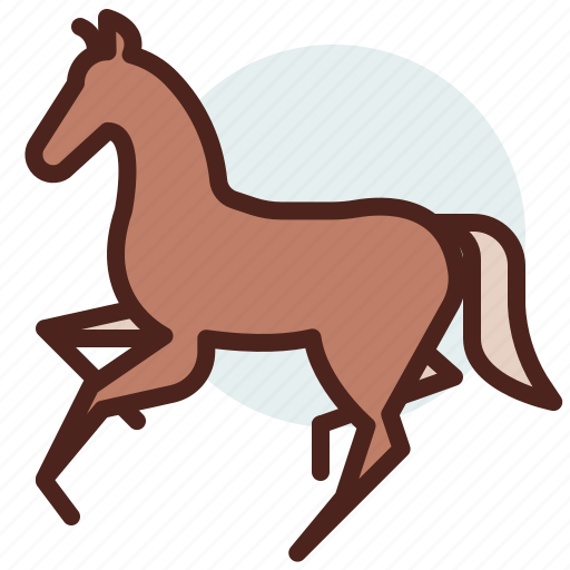 Animal, domestic, equestrianism, horse, pose4, ride icon - Download on Iconfinder