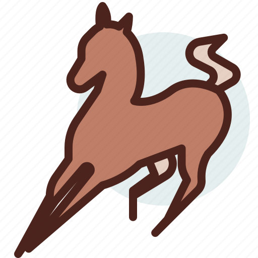 Animal, domestic, equestrianism, horse, pose5, ride icon - Download on Iconfinder