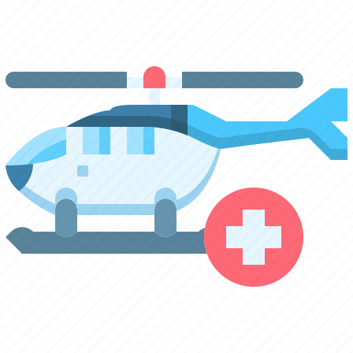 Medical, hospital, transportation, assistance, helicopter icon - Download on Iconfinder