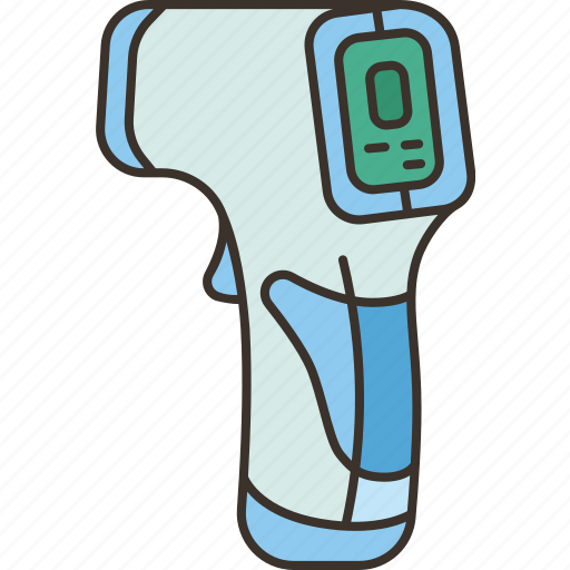 Thermometer, digital, fever, health, scan icon - Download on Iconfinder