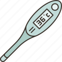 thermometer, fever, health, medical, measurement