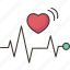 heart, rate, heartbeat, cardiogram, medical 