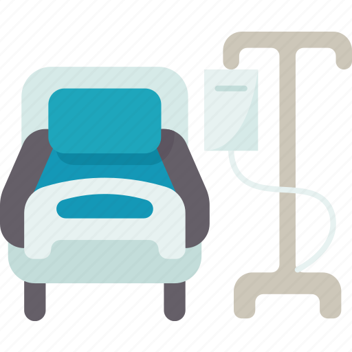 Patient, bed, hospital, medical, treatment icon - Download on Iconfinder