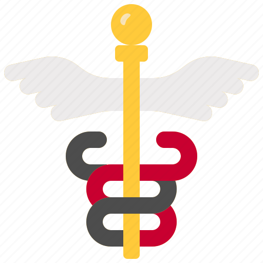 Caduceus, symbolpharmacy, medicine, hospitalhealthcare, signs icon - Download on Iconfinder