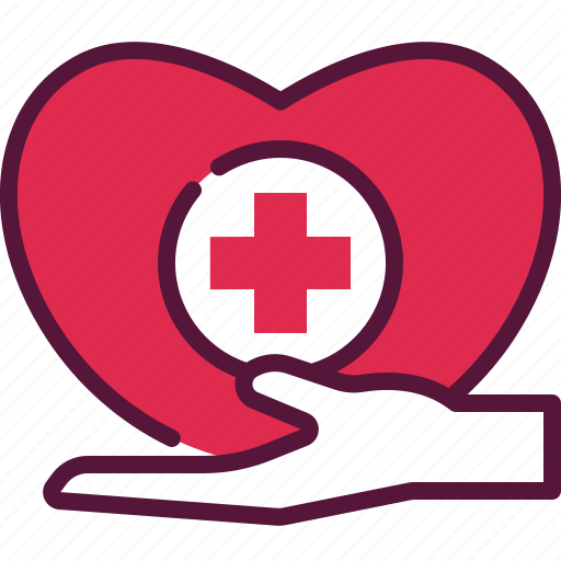 Healthcare, medical, health, care, hearth, love, hand icon - Download on Iconfinder
