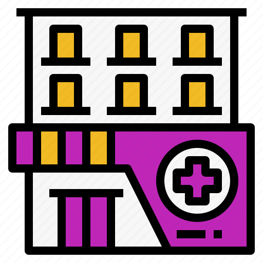 Building, center, clinic, construction, estate, hospital, medical icon - Download on Iconfinder