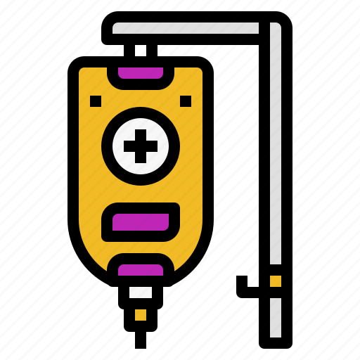 Blood, infusion, medical, saline, transfusion icon - Download on Iconfinder