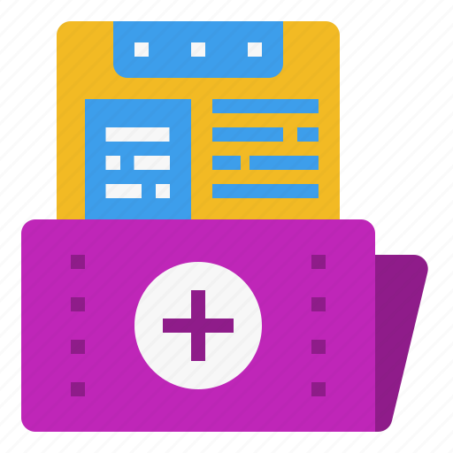 Data, document, file, folder, hospital, medical, record icon - Download on Iconfinder