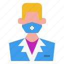 avatar, face, male, men, nurse, profile, user