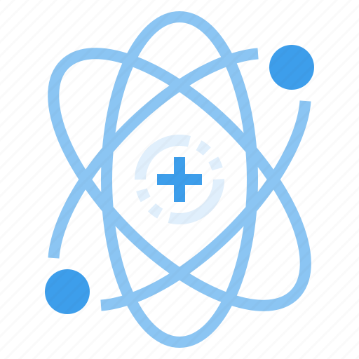 Atomic, chemistry, molecule, nucleus, physics, science icon - Download on Iconfinder