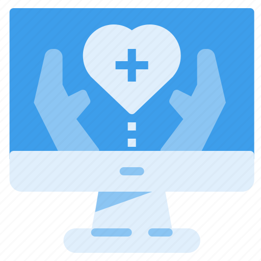 Charity, health, heart, medical, monitor, treatment icon - Download on Iconfinder