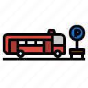 bus, station, transport, travel, urban