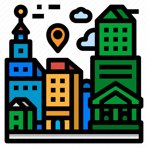 City, estat, property, real, town icon - Download on Iconfinder