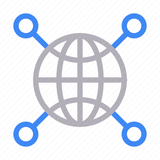 Connection, global, network, sharing, world icon - Download on Iconfinder