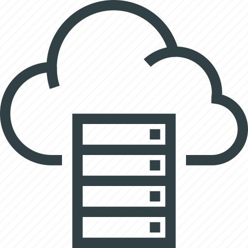 Cloud, database, hosting, server, storage icon - Download on Iconfinder