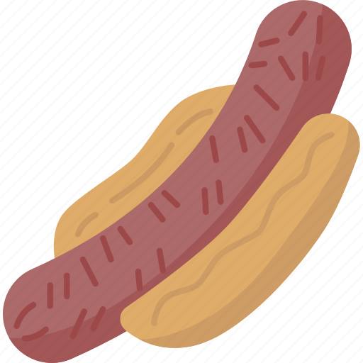 Bratwurst, sausage, hot, dogs, snack icon - Download on Iconfinder