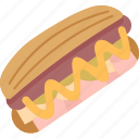pancho, hot, dog, food, uruguayan