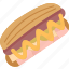 pancho, hot, dog, food, uruguayan 