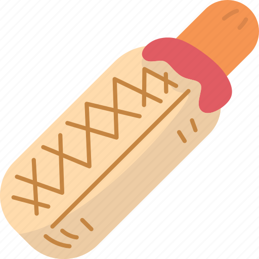 Parek, rohliku, bread, sausages, czech icon - Download on Iconfinder