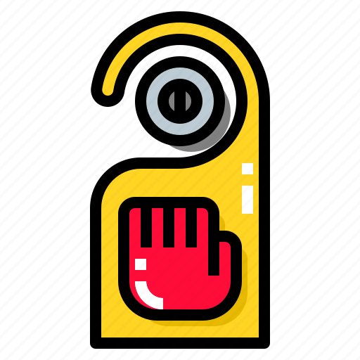 Door, hanger, service, sign icon - Download on Iconfinder