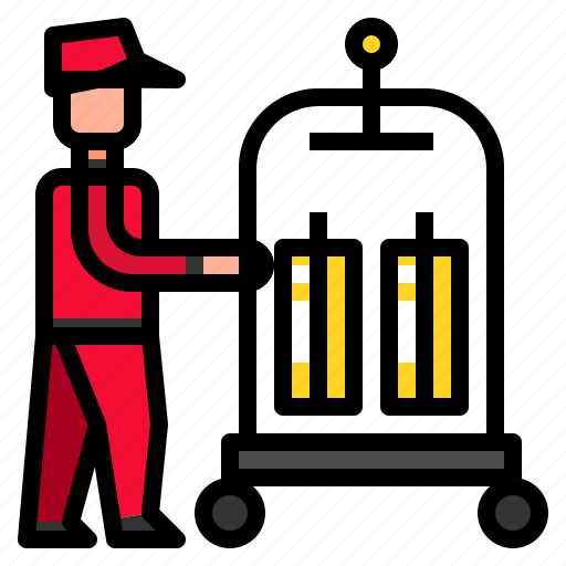 Cart, luggage, service, trolley icon - Download on Iconfinder