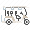 cart, golfcar, transport, vehicle